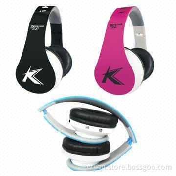 Foldable Bluetooth Headphones with TF Card Reader, FM Radio, Built-in Lithium Battery